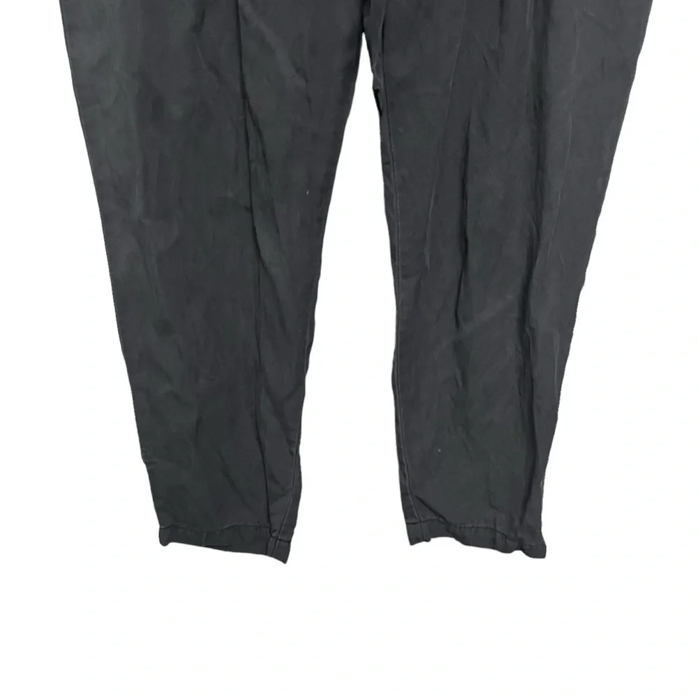 Daily Ritual Gray Belted Tapered Pants - Picture 7 of 11